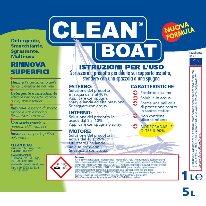 CLEAN BOAT