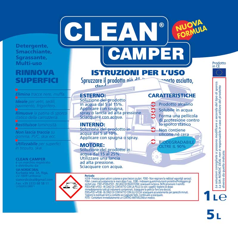 CLEAN CAMPER